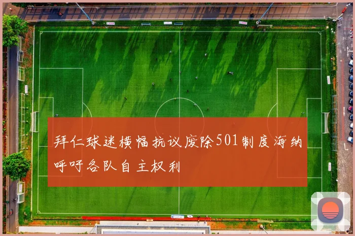 拜仁球迷横幅抗议废除501制度海纳呼吁各队自主权利